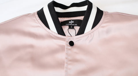 Icy Rose Varsity Jacket - AFE Clothing