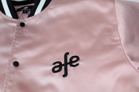 Icy Rose Varsity Jacket - AFE Clothing